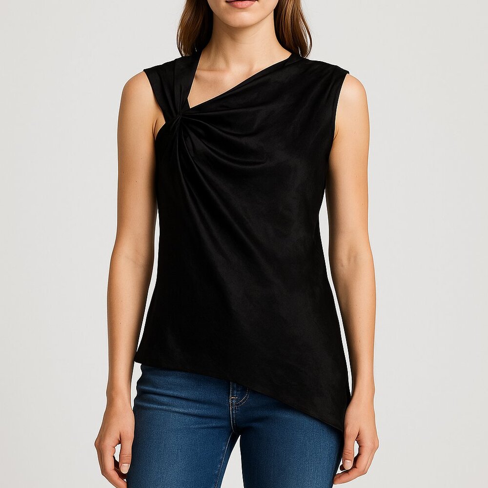Helmut Lang Sleeveless Black top